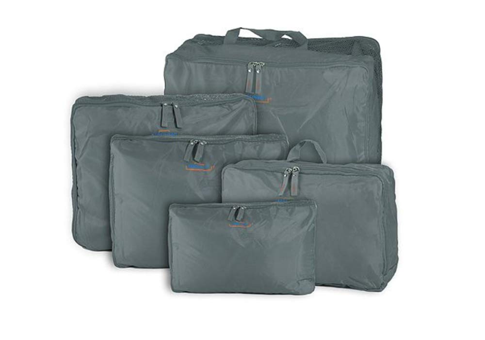 eWINNERTravel Bag Organizer Set (Grey) - 5-Piece