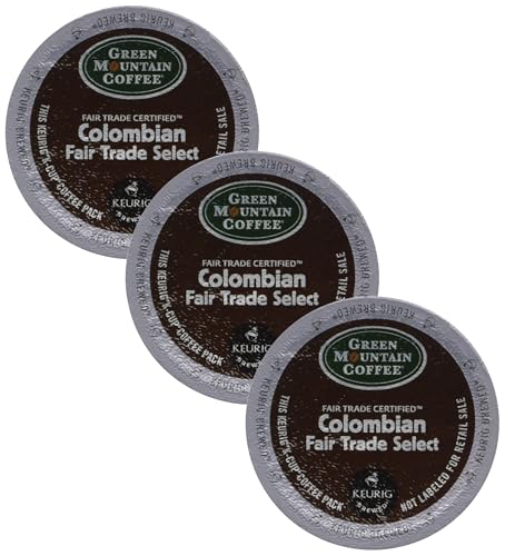 Image of Green Mountain Coffee Roasters Colombia Select Keurig Single-Serve K-Cup Pods, Medium Roast Coffee, 12 Count (Pack of 3)