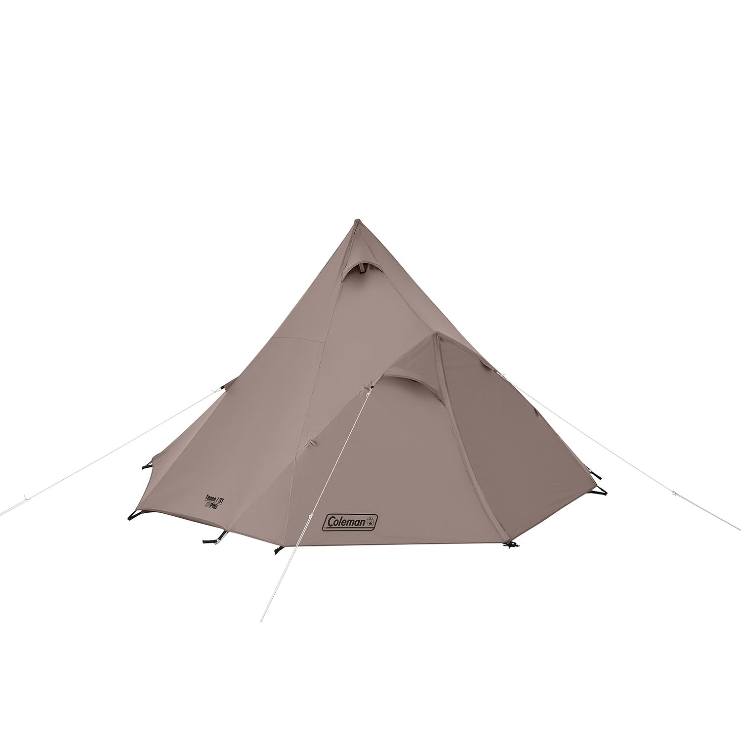 Amazon | コールマン(Coleman) テント ティピー/ST (グレージュ) 3~4人  