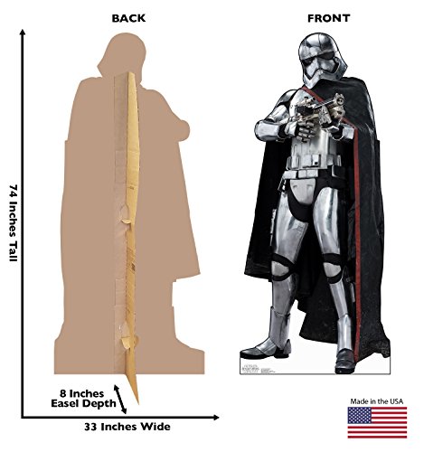 Advanced Graphics Captain Phasma Life Size Cardboard Cutout Standup - Star Wars Episode VII: The Force Awakens - Thumbnail 2