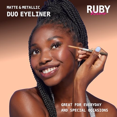 Delineador Duo Ruby Kisses Waterproof Matte & Metallic miniatura 6