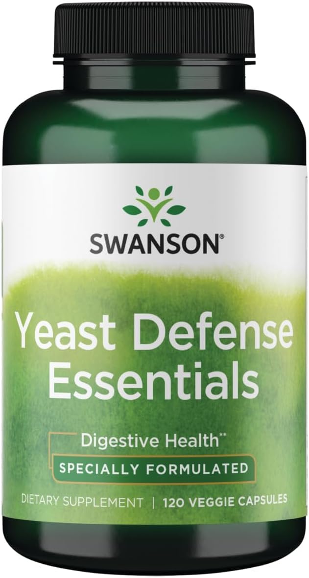 Swanson Yeast Defense Essentials 200 Million CFU, 120 Veg Capsules