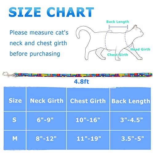 Supet Cat Harness And Leash Escape Proof, Adjustable Cat Leash And Harness Set For Walking, Lightweight Cat Harness For Large Small Kittens #TOP6
