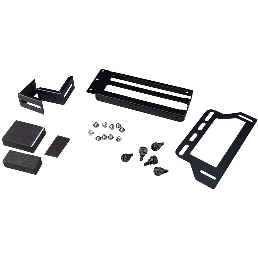 Akasa RISER BLACK PRO | pionowy uchwyt GPU | Kabel pionowy PCIe 3.0 | ekranowanie EMI | 200 mm | AK-CBPE02-20B