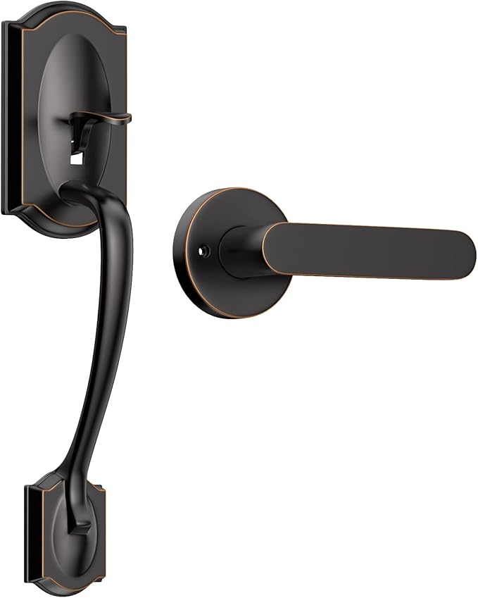 YYTDZSW Front Door Handle, Exterior Door Handle，Entry Door Handle with