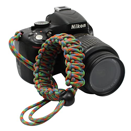 Image of Paracord Wrist | Camera Strap for Robust Hand Grip To Hold All DSLR Camera | Heavy gear | Binocular DCobra