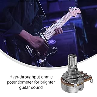 Lot de 2 mini potentiomètres A500 K pour guitare basse - Les Beatles, Paul McCartney, John Lennon, RIngo Starr, George Harrison Lot de 2 mini potentiomètres A500 K pour guitare basse – Image 6