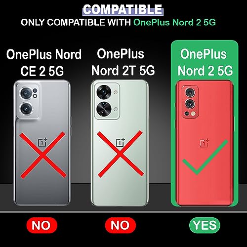 Image of Amazon Brand - Solimo Shockproof Mobile Cover Compatible with OnePlus Nord 2 5G (360 Degree Protection | Protective Design | Anti-Scratch Tough Slim TPU Case), Black