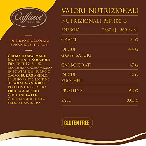 Caffarel Crema gianduia fondente