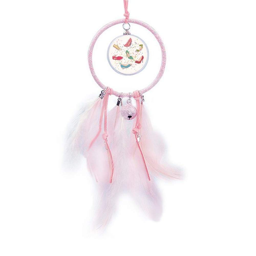 Atrapasueños de tacones altos con campana decoración para dormitorio infantil