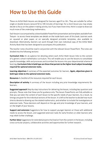 Artful Math Teacher Book - Image 4