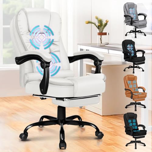 ALFORDSON Chaise Chaise de Bureau Chaise de Bureau d'ordinateur Chaise de Jeu, Coussin Ergonomique à Haut Dossier, Support Lombaire, siège de Course...