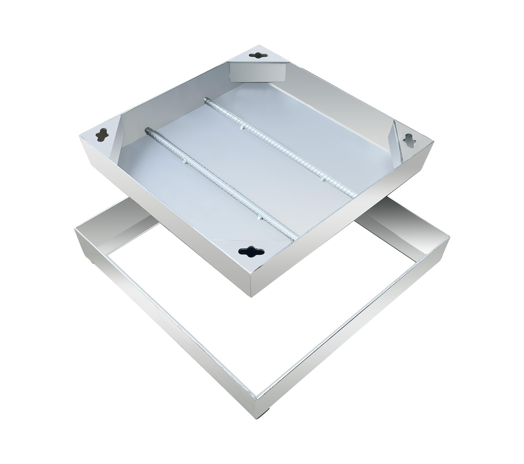 Buy NATOTELA Stainless Steel Invisible Manhole Cover And Frame16x16in