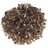 American Fireglass 10-Pound Reflective Fire Glass with Fireplace Glass and Fire Pit Glass, 1/2-Inch, Copper