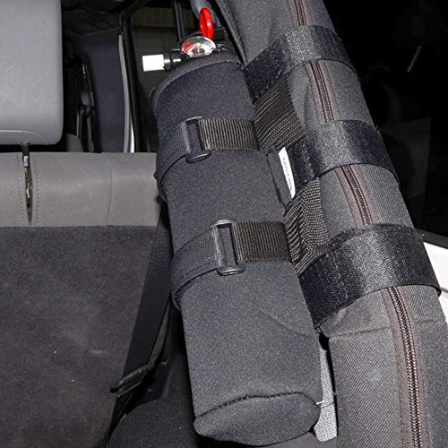 Oxford Car Roll Bar Fire Extinguisher Holder for fit for 1987-2019 YJ CJ TJ JK JL