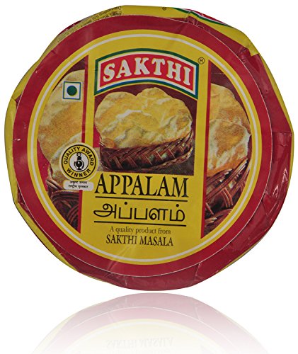 Sakthi Masala Combo Pack – Sambar Powder, Rasam Powder, Curry Masala, Mixed Masala (50g each) + Appalam (Pappad) 150g | South Indian Spice & Kit