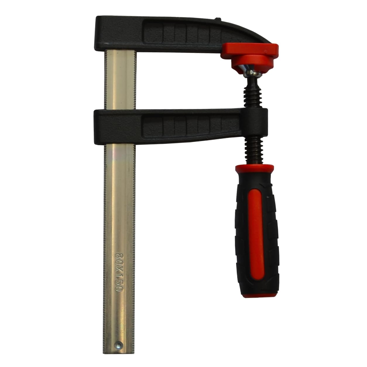 Surebuild Uk Heavy Duty F-Clamp, 50Mm/80Mm Throat Depth, 170Kg/270Kg Clamping Force (50X150mm)