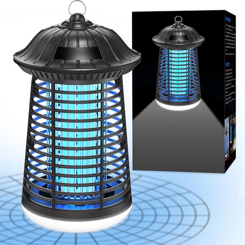 Bug Zapper Outdoor Indoor, 4200V Electric Mosquito Zapper Outdoor...