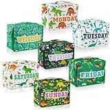 Paterr 7 cubos de embalaje para niños, maleta para vacaciones de bebé (dinosaurio)