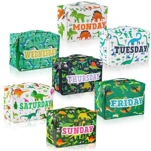 Paterr 7 Pcs Packing Cubes for Travel Kids Days of...