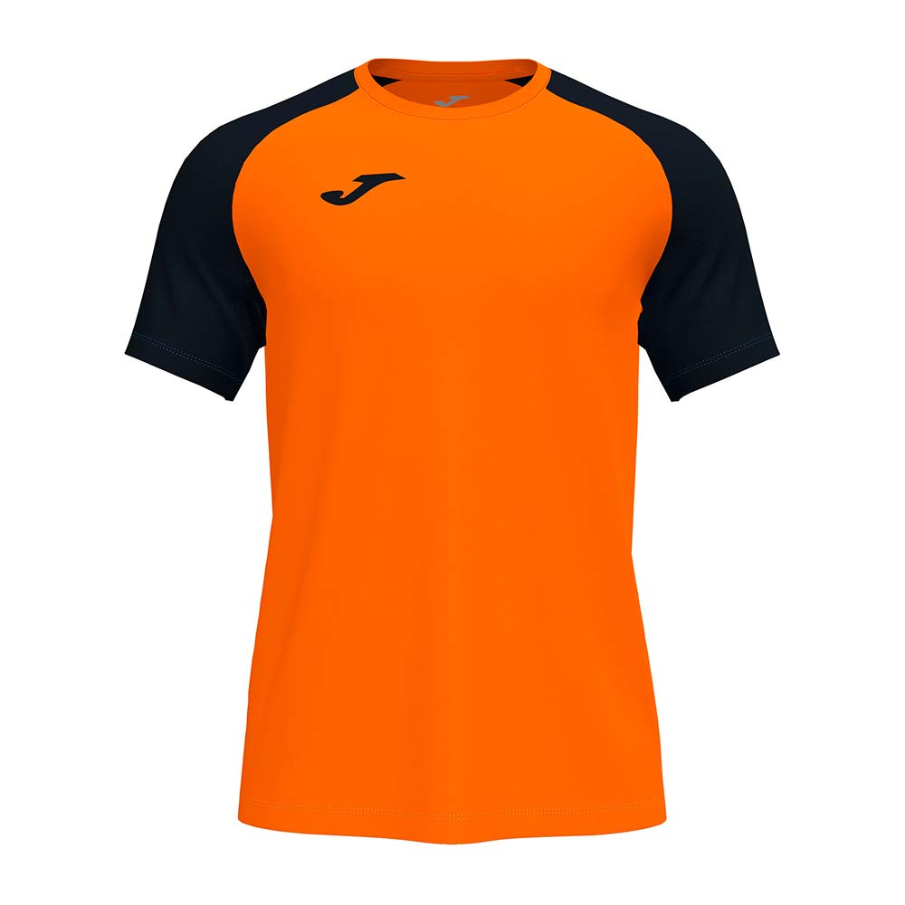 Joma Men's Short Sleeve T-Shirt - 7XS - 2XL - Academy IV Orange Black