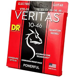 DR String VTE-10 Veritas Jeu de cordes pour guitare electrique - Les Beatles, Paul McCartney, John Lennon, RIngo Starr, George Harrison DR String VTE-10 Veritas Jeu de cordes pour guitare electrique – Image 2