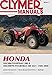 1988-2000 HONDA TRX300FW SERVICE MANUAL/HONDA, Manufacturer: CLYMER, Manufacturer Part Number: M346-3-AD, Stock Photo - Actual parts may vary.