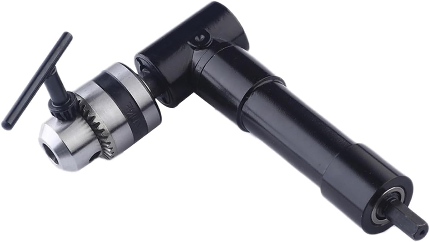 LIFKOME 90degree Electric Right Angle Drill Attachment Drill Attachment Adapter Bend Extension for Power Tools