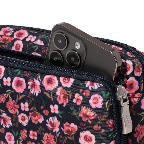 Image of Baggallini Modern Belt Bag 5x8 Travel Fanny Pack Sling Bag Waistpack w /RFID Card Holder Water-resistant Crossbody Bag