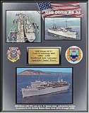 USS Dixon AS 37 Custom Personalized Photo. US Navy Ships, Sub Tender.