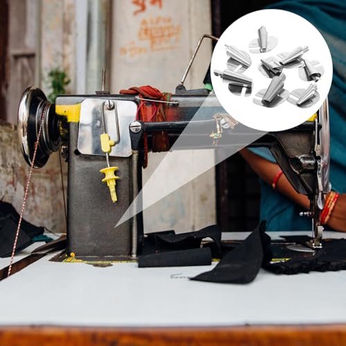 Set de 8 pies prensatelas para máquina de coser miniatura 6