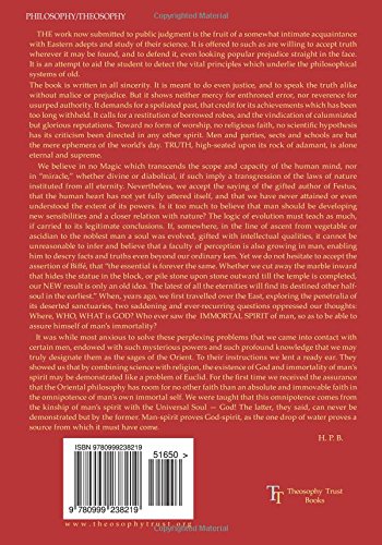 Isis Unveiled: Volume 1 #TOP1