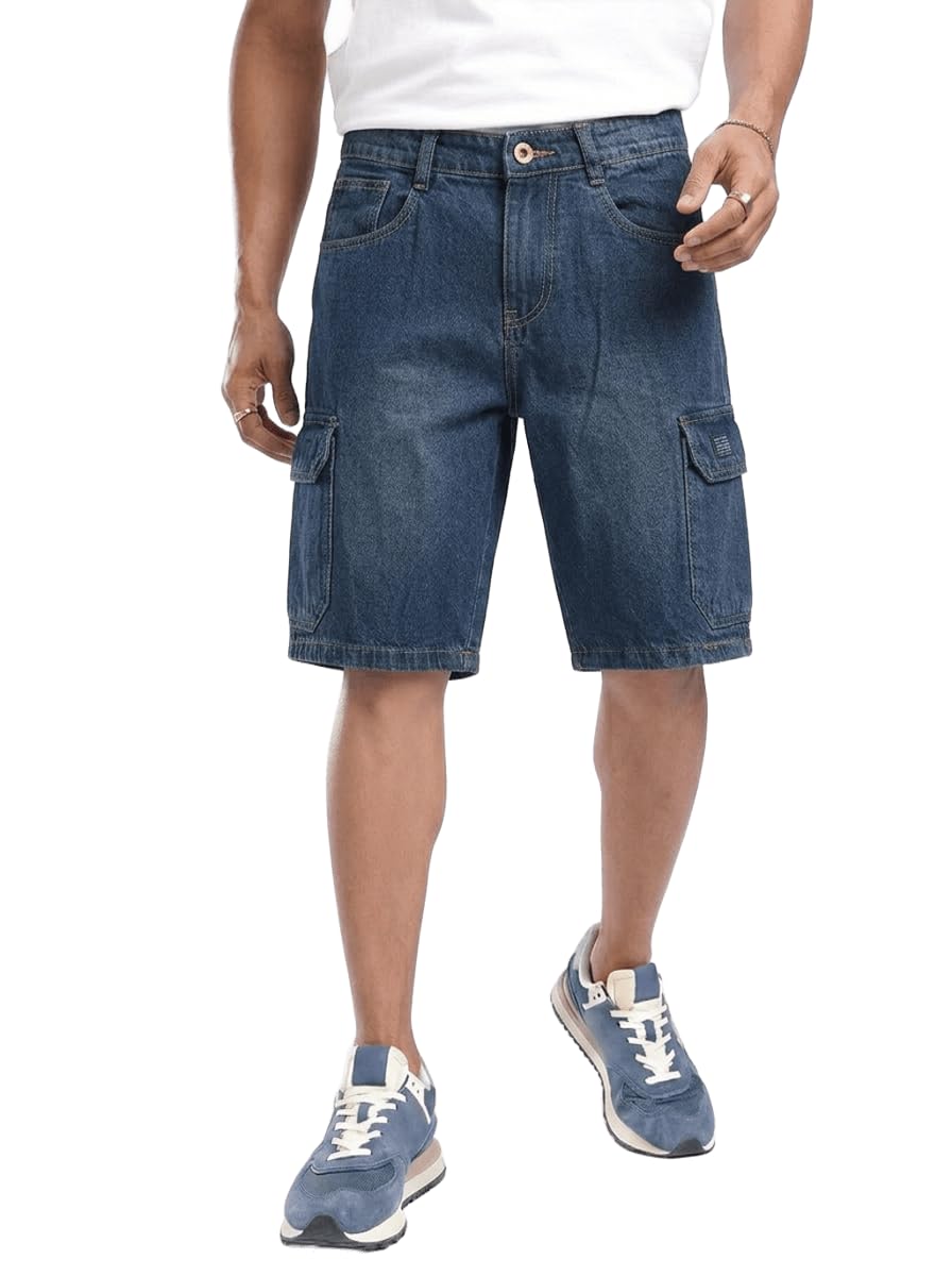 acuan Men's Denim Shorts-picture-48