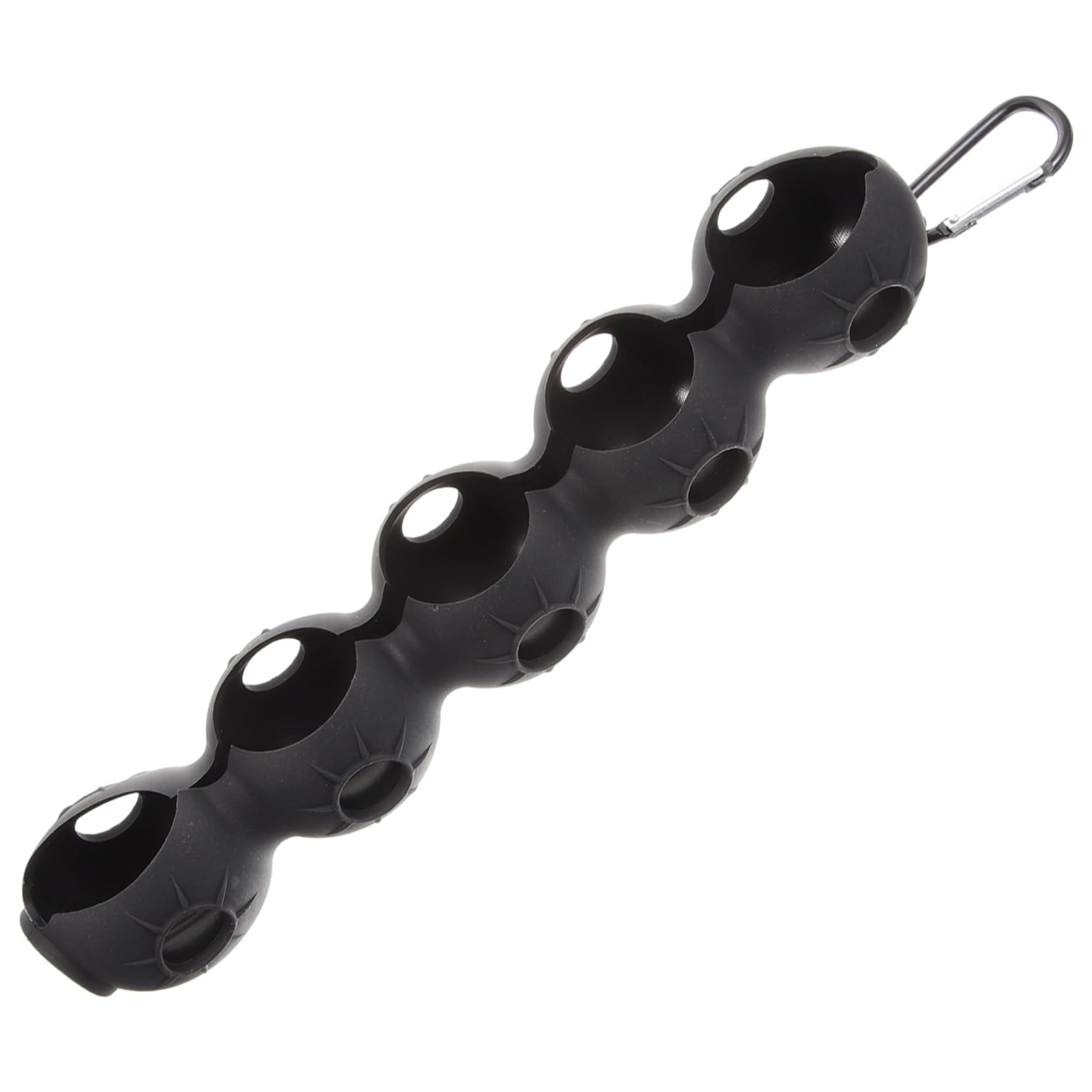 Porte-balles de Golf en Silicone Noir Élastique Résistant Hommes