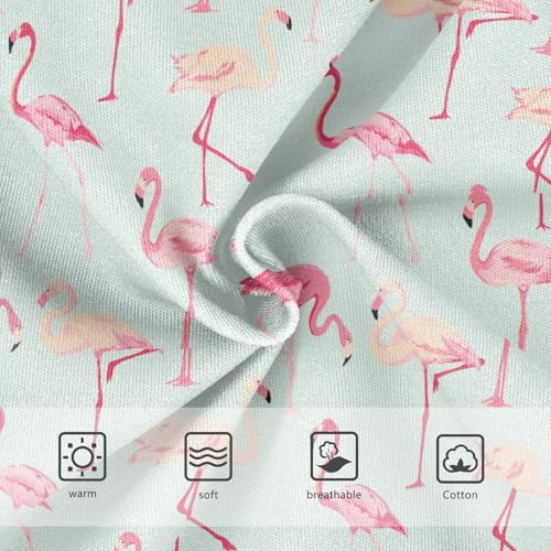 Girls Underwear Soft Cotton Flamingos Kids Panties in Sizes 2/3t, 4t, 5t, 6 and 83