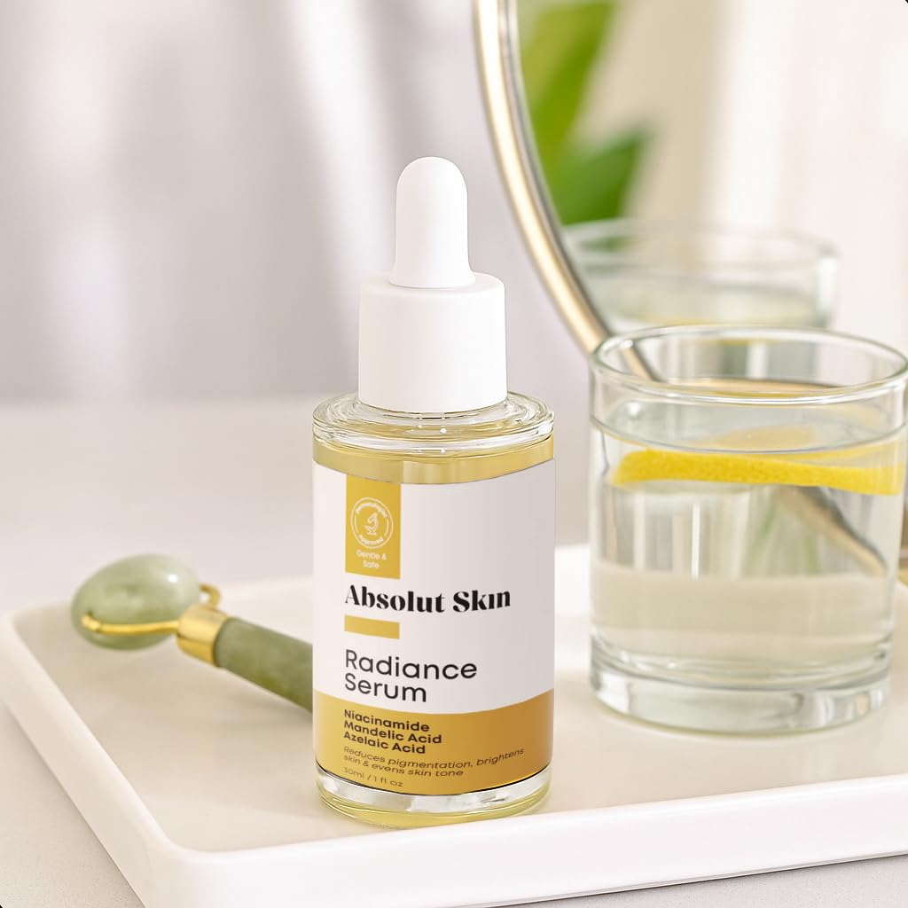 AbsolutSkin Radiance Serum – Azelaic Acid & Niacinamide Glow Serum – Hydrating, Brightening, and Anti-Aging Formula – 30ml - Image 8