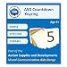 Plastic Visual ASD Countdown Keyring (Picture Communication Symbols)