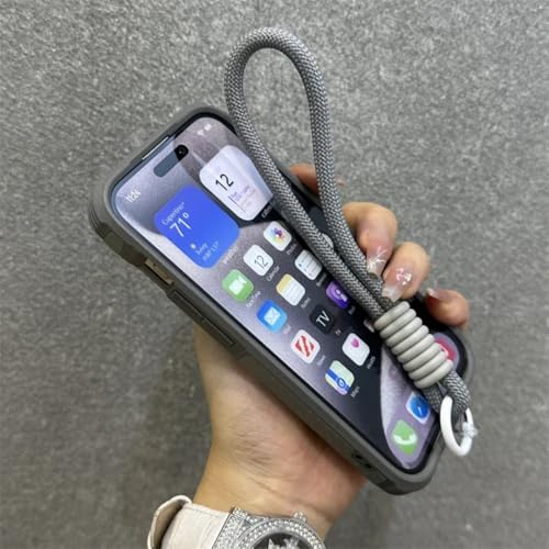 Coque de chargement sans fil pour iPhone 12 antichute noire rigide