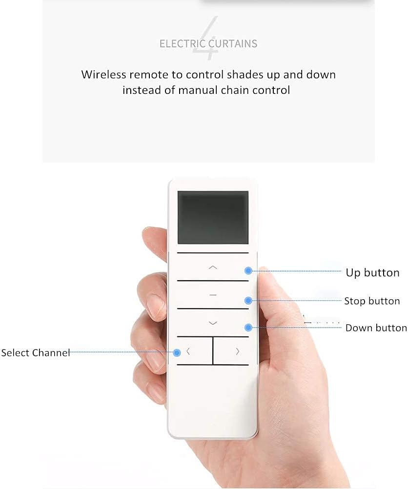Replacement Remote Control 15 Channel #DC2702 Controls up to 15 Motorized Motor (Awning, Shade, Rolling Shutter, etc.) - Image 4