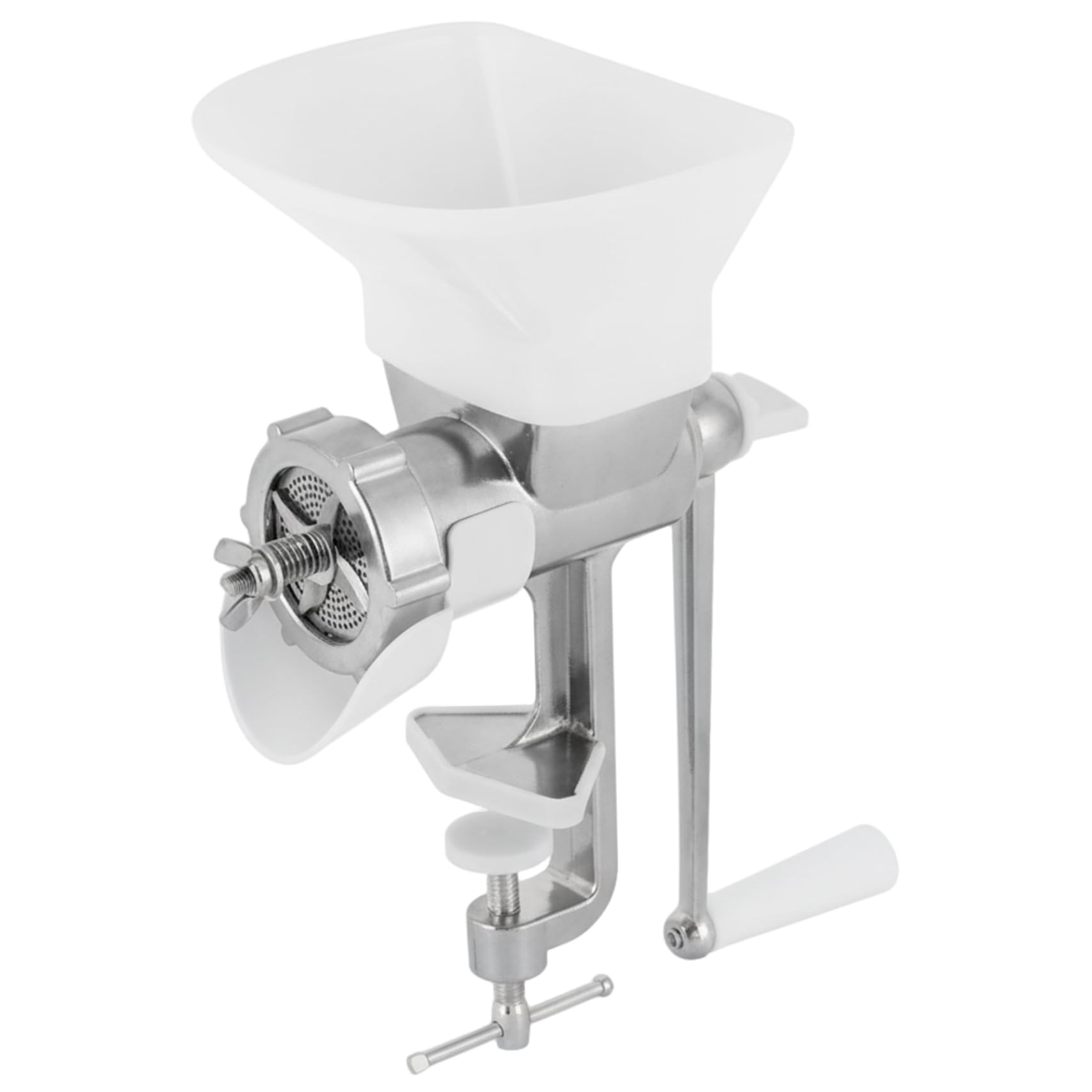 Fabricante de pellets de madera, máquina manual de pellets para alimentación animal, máquina para fabricar mascotas pequeñas y pájaros (troquel de 1, 5 mm para ojos plateados) - Fabricante de mano mej