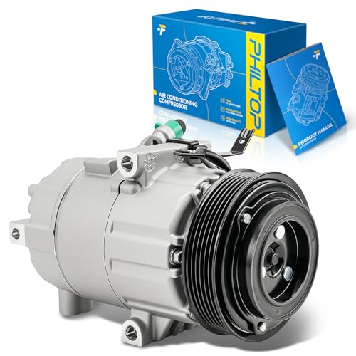 Image of PHILTOP 4716082 Air Conditioner AC Compressor with Clutch for Kia Forte 2014-2018,Forte5 2014-2018 2.0L,Forte Koup 2014-2016 2L, Hyundai Elantra 2014-2017 2.0L,Elantra GT 2014-2017,Coupe 2014