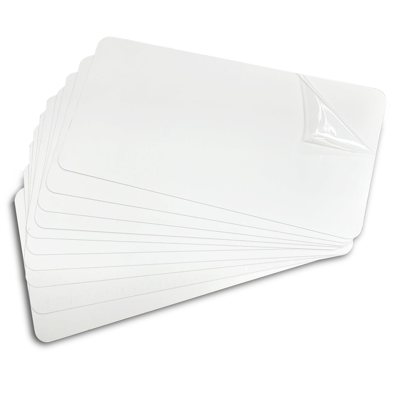 Lesencen Sublimation Blanks Aluminum Metal Signs 6X12X0.018 inch Heat Transfer Printing Photo Tablet Pack of 10PCS 15X30CM