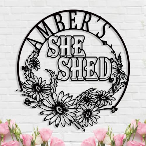 Custom She Shed Sign by Jiolelores