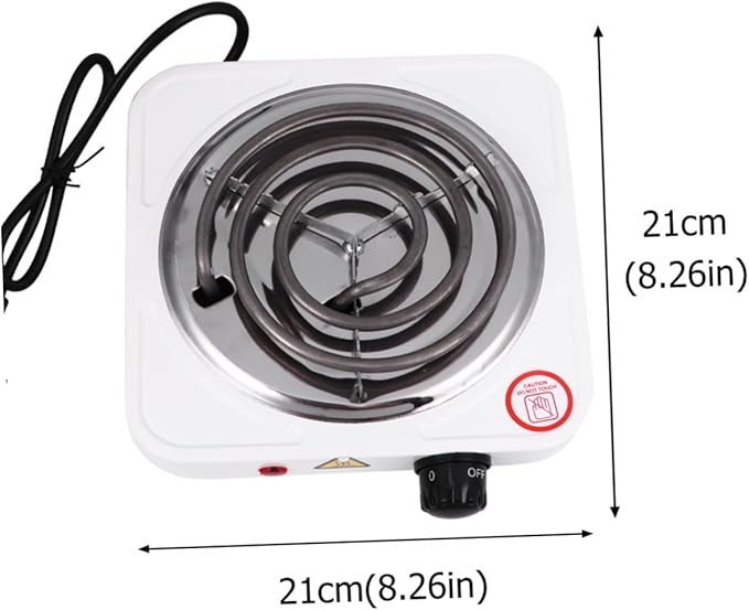 Estufa Eléctrica Portátil de 1 Puesto 1000W 110V miniatura 2