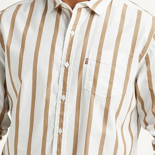Image of Levi's Men's Striped Slim Fit Shirt