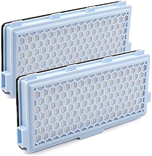Zeltauto 2 Pack SF-HA 50 HEPA Air Clean Filters for Miele Hoover S4, S5, S6, S8, S8000, S8999, S6000, S6999, S5000, S5999, S4000, S4999, Complete C2, Complete C3, Compact C1, Compact C2