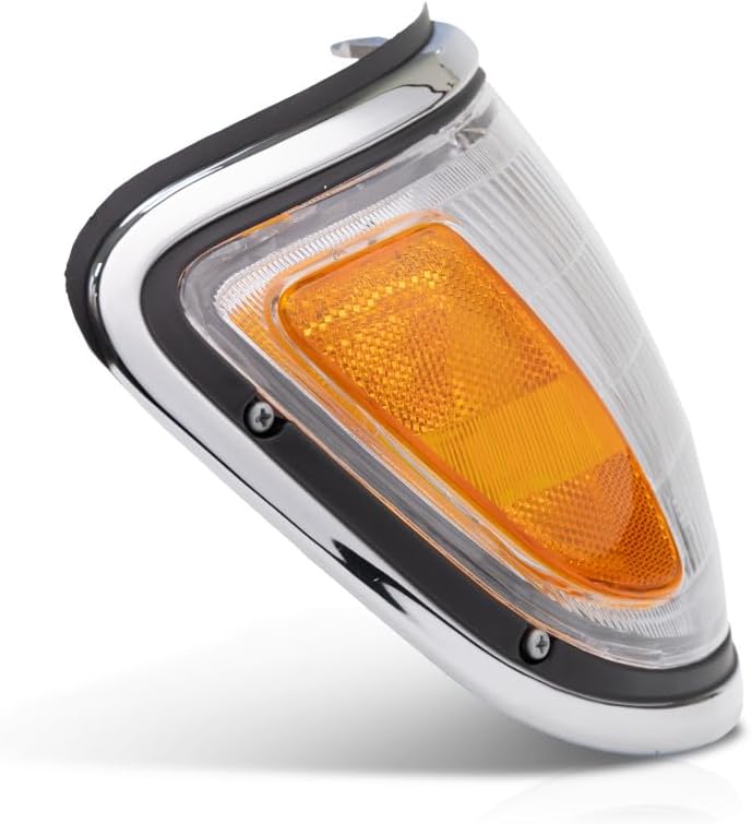 For 1995-1996 Toyota Tacoma Park/Signal/Side Marker Light Passenger Side | 2WD | Chrome | 81610-04020 | TO2521142