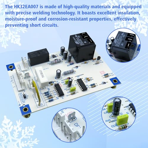 Upgraded HK32EA001 HK32EA007 Defrost Timer Control Board,For Carrier Bryant Payne HVAC Heat Pumps CEPL130524-01 - Thumbnail 3