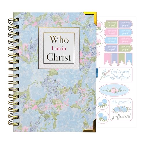 Lavender Street LLC Diarios cristianos para mujeres: Who I Am in Christ - Diario de oración y Es...