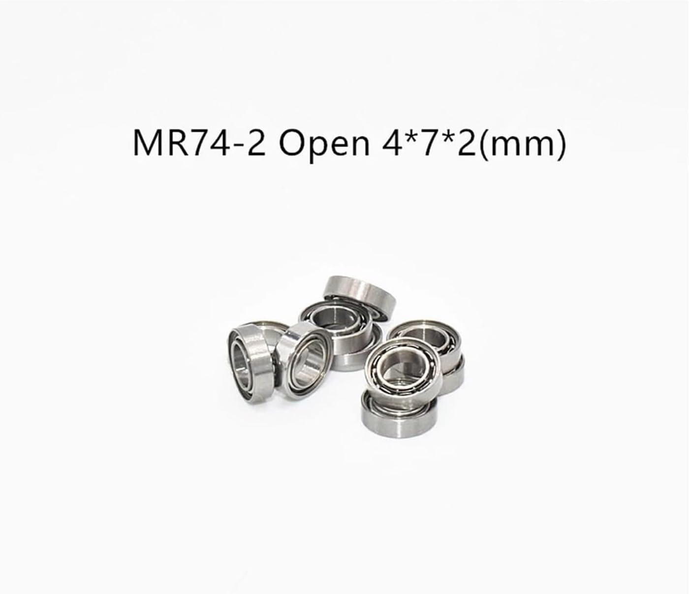Bearings, Miniature Bearings 10pieces MR42 MR52ZZ MR63ZZ MR74ZZ MR85ZZ MR106 MR117 MR128 MR148 MR155ZZ Transmission Parts(MR117ZZ 7x11x3mm),High Hardness and Toughness(MR149-3 9x14x3mm)